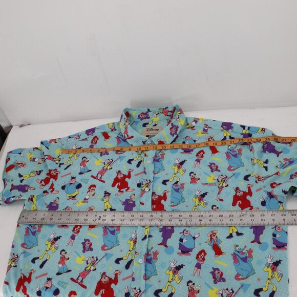RSVLTS Shirt Mens 3XL Disney A Goofy Movie The Whole Goofin Gang Button Down - Picture 14 of 15